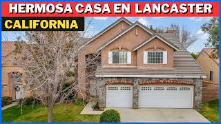 SE VENDE HERMOSA CASA DE 5 HABITACIONES EN LANCASTER CALIFORNIA [upl. by Millur]