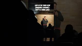 Never heckle an autistic comedian standupcomedy hecklers shorts [upl. by Ayalat]