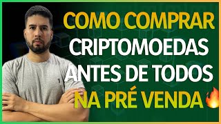 🔥 Pré Venda de criptomoedas como conseguir pegar [upl. by Alf]