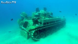 Panzer vor Jordanien  Abgetaucht mit Sinai Divers in Aqaba [upl. by Ttayw]