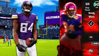 Most Feared Randy Moss is INSANE in MUT [upl. by Octavie]