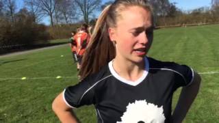 Interview med Josefine Funch inden kamp [upl. by Noseaj612]