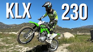 Bike Review Kawasaki KLX 230R S [upl. by Arikat]