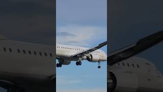 PORTER EMBRAER E190 E2 LANDING AT YYZ FROM VANCOUVER [upl. by Lesig140]