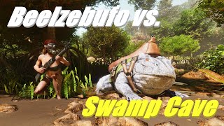 Ark Survival Ascended Swamp Cave versus Beelzebufo [upl. by Aushoj473]