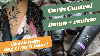 Perfect Krullen met Curl Control Haarproducten  Review amp Tutorial [upl. by Balliett]