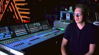 Harry Bishop monitor engineer Years amp Years on Soundcraft Vi5000 [upl. by Tor]