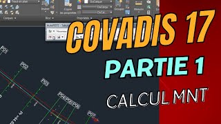 Formation Projet Routier sur Covadis Autopiste 17 Partie 1 Calcul MNT [upl. by Losyram]