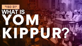 What is Yom Kippur The Jewish High Holiday [upl. by Anwahsad]