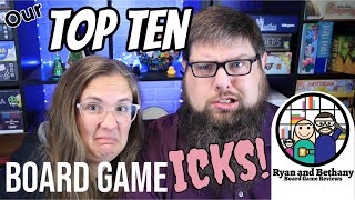 Our Top Ten Board Game Icks [upl. by Radbourne]