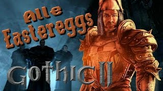 GOTHIC 2 DIE NACHT DES RABEN  Alle Eastereggs [upl. by Asseralc]