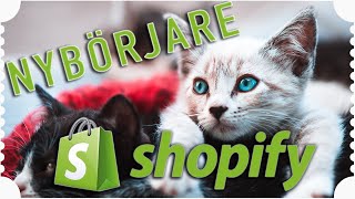 Shopify För Nybörjare DROPSHIPPING [upl. by Retluoc]