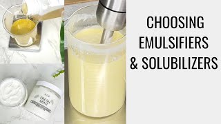 HOW TO CHOOSE EMULSIFIERS amp SOLUBILIZERS IN COSMETICS [upl. by Breskin]