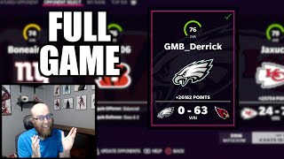 FULL SOLO BATTLE GAME WITH 26K SCORE on NEXT GEN Madden 22 Ultimate Team Solo Battle Guide [upl. by Starbuck]