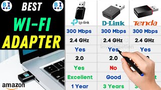 Best WiFi Adapter for PC⚡WiFi Adapter for PC⚡USB WiFi Adapter for PC⚡Brand Investigation [upl. by Bax]