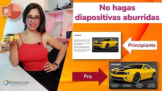 Como hacer diapositivas profesionales en powerpoint [upl. by Elaynad215]