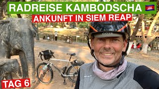 🇰🇭 Radreise Kambodscha 6  Von Stoung nach Siem Reap [upl. by Celia]