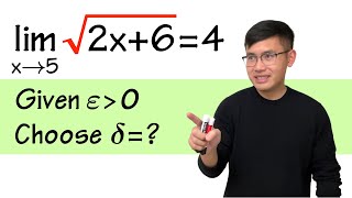 how to easily write the epsilondelta proofs for limits [upl. by Cartwell]