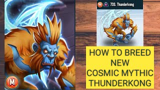 Monster Legends  How To Breed New Mythic Thunderkong [upl. by Mendelson720]