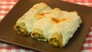 Cómo hacer canelones de verduras receta paso a paso [upl. by Ani535]