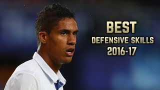 Raphaël Varane 201617  Best Defensive Skills  HD [upl. by Aninay]