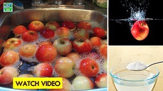 How to Easily Remove 96 Pesticides From Your Fruits and Vegetables  Home Remedies [upl. by Ozkum]