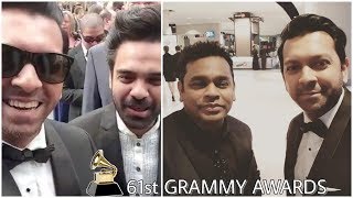 Tahsan Khan amp Habib Wahid at Grammy Awards 2019  Selfie with AR Rahman  Live videos from IG amp FB [upl. by Tobe463]