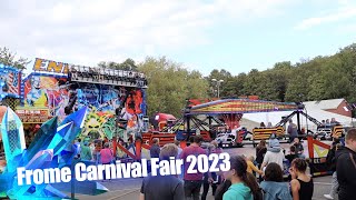 Frome Carnival Fair 2023 [upl. by Einapets107]