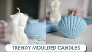 How to make moulded candles that are so smooth [upl. by Annawat]