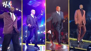 Inside the NBA crew introduced in Indiana  2024 NBA AllStar Weekend [upl. by Atival604]