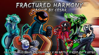 Fractured Harmony Broken Peace VIP Cesar Mix  Calliope  Screenplay  More FNF Mega Mashup [upl. by Foushee877]