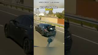 Road Raging Brake Checker Gets Instant Karma [upl. by Annaek824]