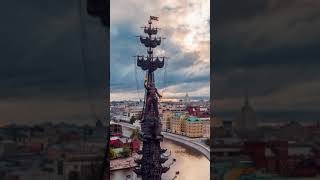 Moscow City Russia 🇷🇺 by DJI Mavic 3 drone 4K [upl. by Lemart]