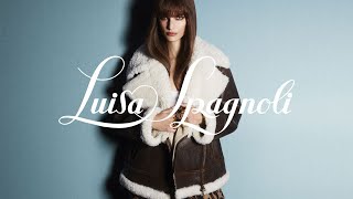 Luisa Spagnoli Fall Winter 2023 24 advertising campaign [upl. by Naid]