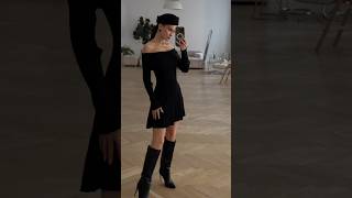 Платье на осень которое покоряет всех 😍🔥тренд осень стиль одежда outfit мода short like [upl. by Suryc]