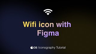 Wifi Icon with Figma [upl. by Padget]