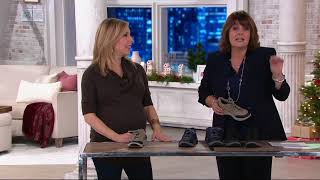 Clarks Leather Laceup Walking Shoes  Darleigh Cora on QVC [upl. by Namharludba403]