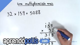 Multiplicación de números naturales [upl. by Anailli890]