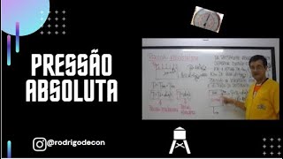 Aula 06  Pressão Absoluta  Exercício [upl. by Juline]