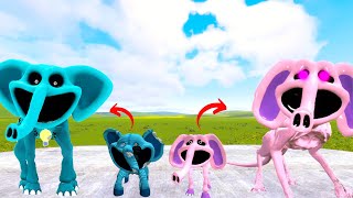 All EVOLUTION OF DUBBA DUBBAPHANT SMILING CRITTERS POPPY PLAYTIME 3 In Garrys Mod [upl. by Harmonia875]