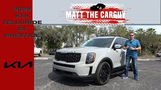 Why is 2022 Kia Telluride SX Prestige the most popular SUV on the market today Review and drive [upl. by Encrata305]