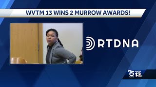 WVTM 13 wins 2 regional Edward R Murrow Awards [upl. by Enibas571]