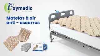 Matelas à air antiescarres pour lit médicalisé [upl. by Aborn]