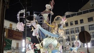 Crema Falla Convento Jerusalen  Fallas de Valencia  19032013 [upl. by Stine]