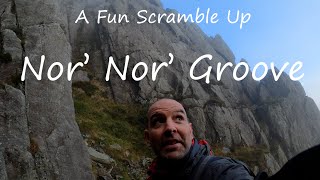 Nor Nor Groove on Tryfan The Complete Scramble in Stunning 4K [upl. by Neema]