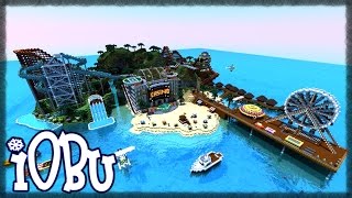 OLANN ISLAND Minecraft Showcase with Download [upl. by Masao]