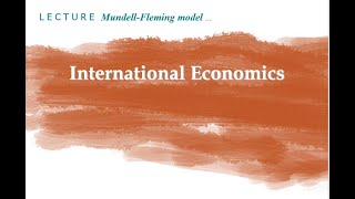 Mundell Fleming model [upl. by Netsirhc]