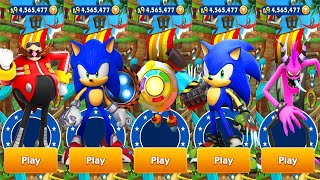 Sonic Dash vs Sonic Prime Dash  NEW BOSS DrBabble vs Boscage Maze Sonic vs Sonic vs Sonic Prime [upl. by Nayve]