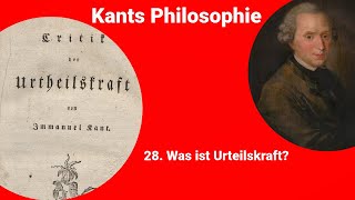 Kants Philosophie  Was ist Urteilskraft [upl. by Coriss]