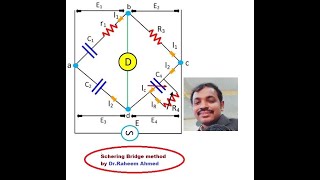 Schering Bridge  Capacitance bridge method  DrRaheem Ahmed  Engineering Physics  Applied Phys [upl. by Dennet]